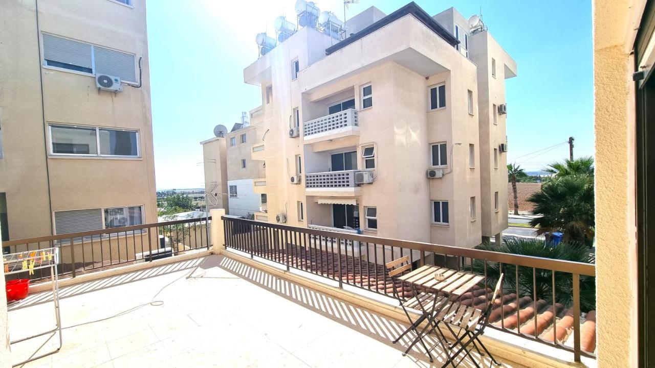 Cozy Beach Apt, Near Airport With 100Mbit Internet Lárnaca Exterior foto